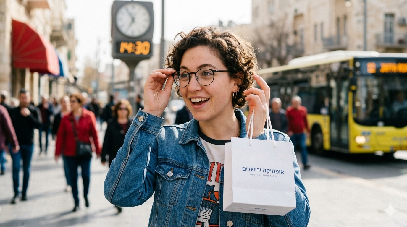 משקפיים מהיום להיום במרכז